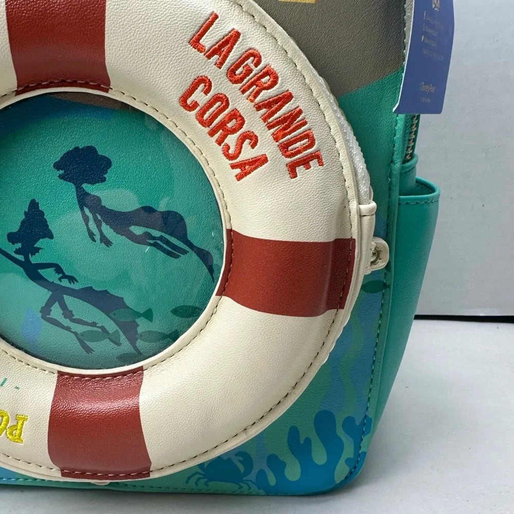 Danielle Nicole Disney Pixar Luca Porto Rosso Lifesaver Mini Backpack -Exclusive - Picture 9 of 13